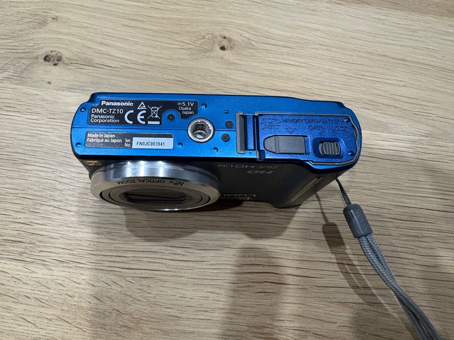 Panasonic Fotocamera: Panasonic Lumix DMC-TZ10 Digitalkameras – Usato da Lausen venduto da sen_jm7c 9
