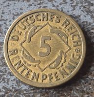 5 Rentenpfennig 1924 A Deutsches Reich Münze