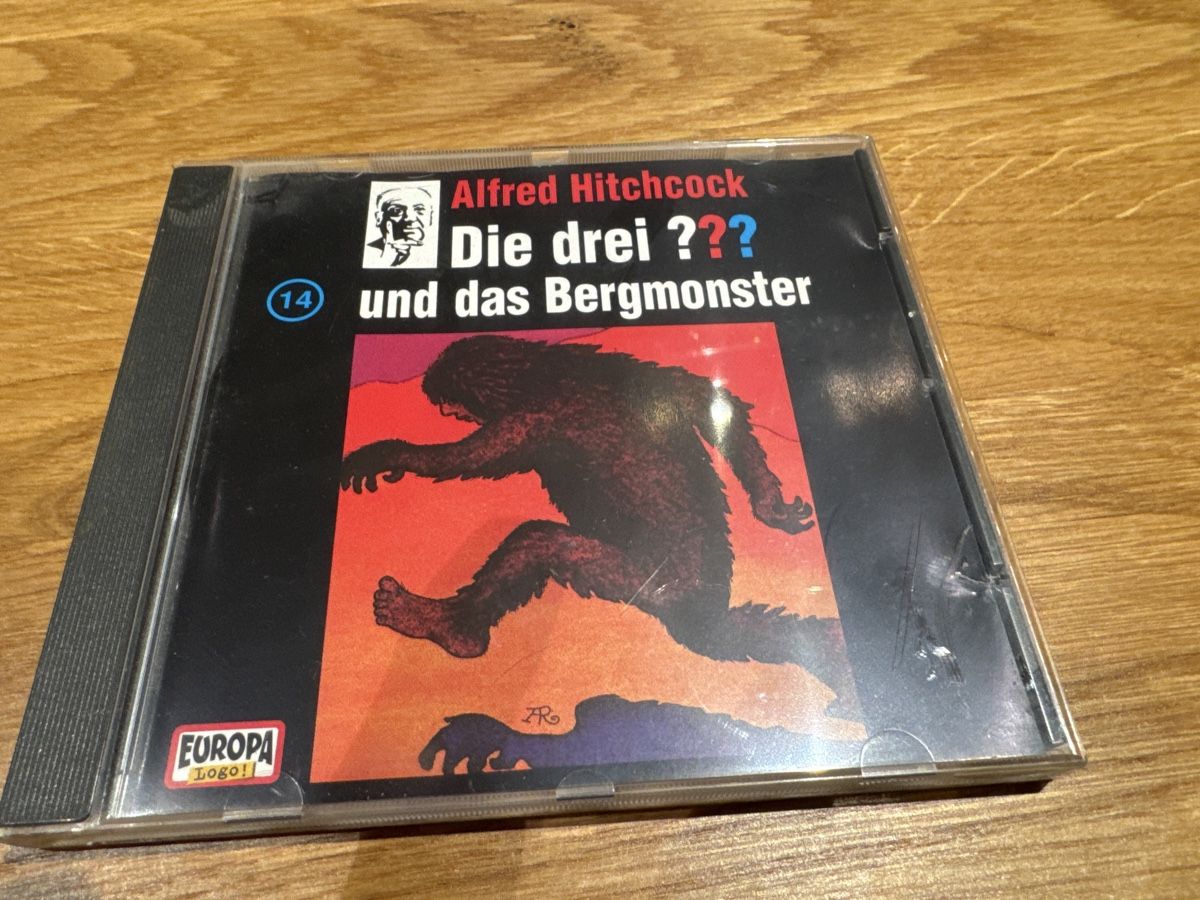 CD: Die drei Fragezeichen ??? und das Bergmonster. – Usato da Muhen venduto da Kusi_