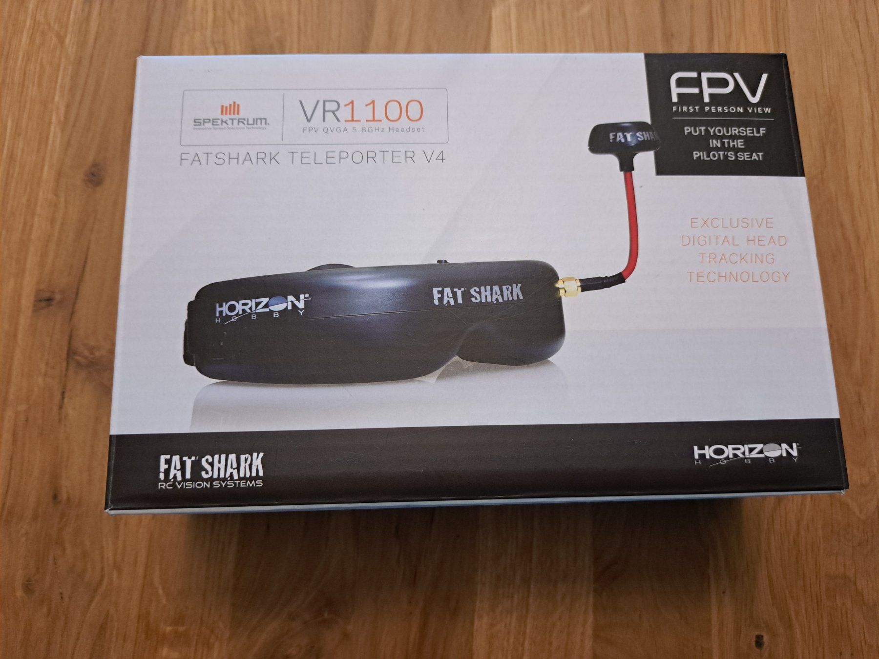 RC Modellbau: FAT SHARK VR 1100 Horizon FPV Brille – Gebraucht aus Duebendorf von Mauxus 3