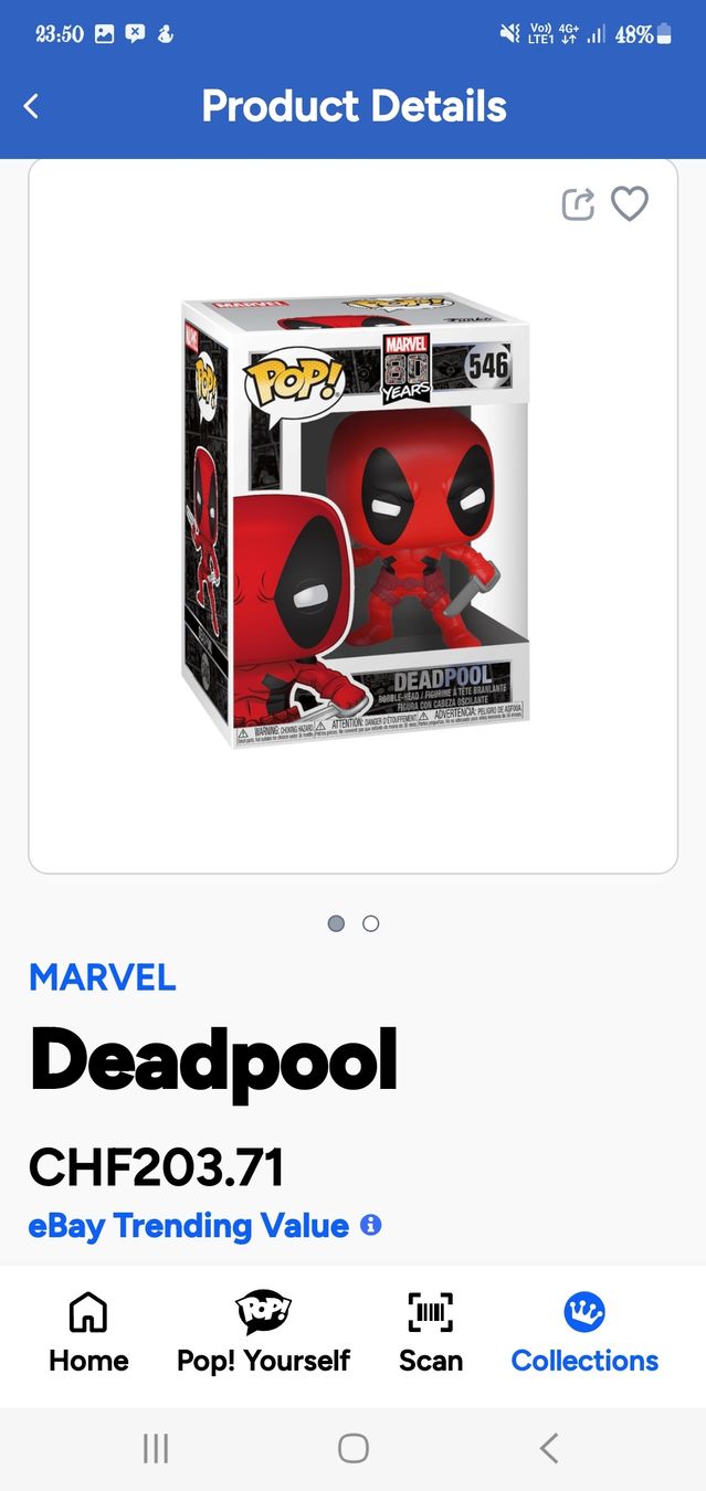 Funko Figuren: Funko Pop Deadpool – Neu und originalverpackt aus Tavannes von Alkatra-kkk666