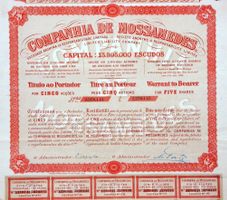 Companhia do Mossamedes SA - 1928