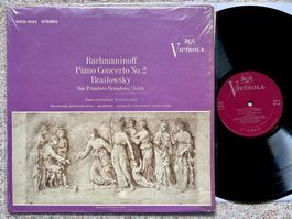 Rachmaninoff Piano Concerto No. 2 Brailowsky LP GEWASCHEN