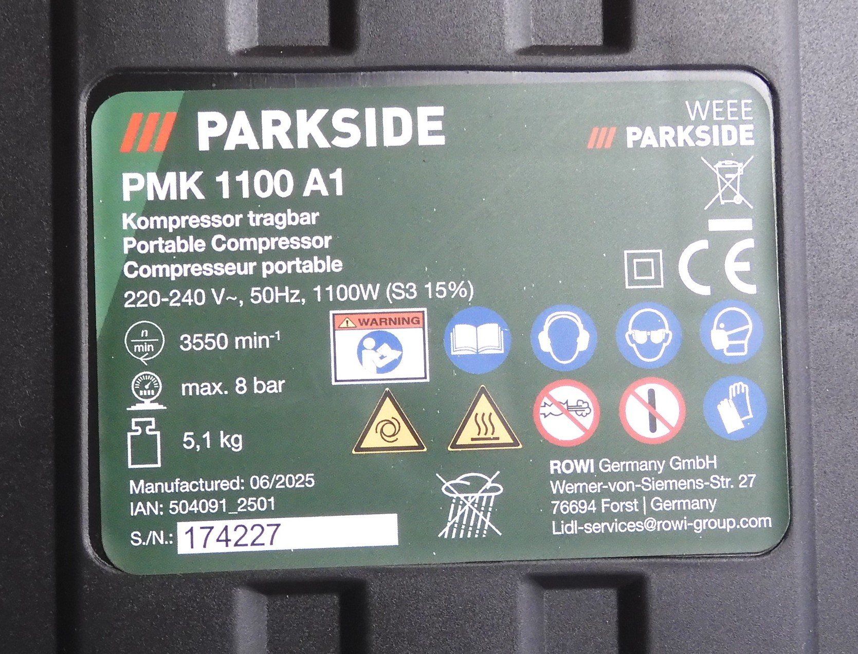 Einhell Alle Werkzeuge: Parkside Kompressor und Nagler – Neu (gemäss Beschreibung) aus Roggwil BE von buggs04 2
