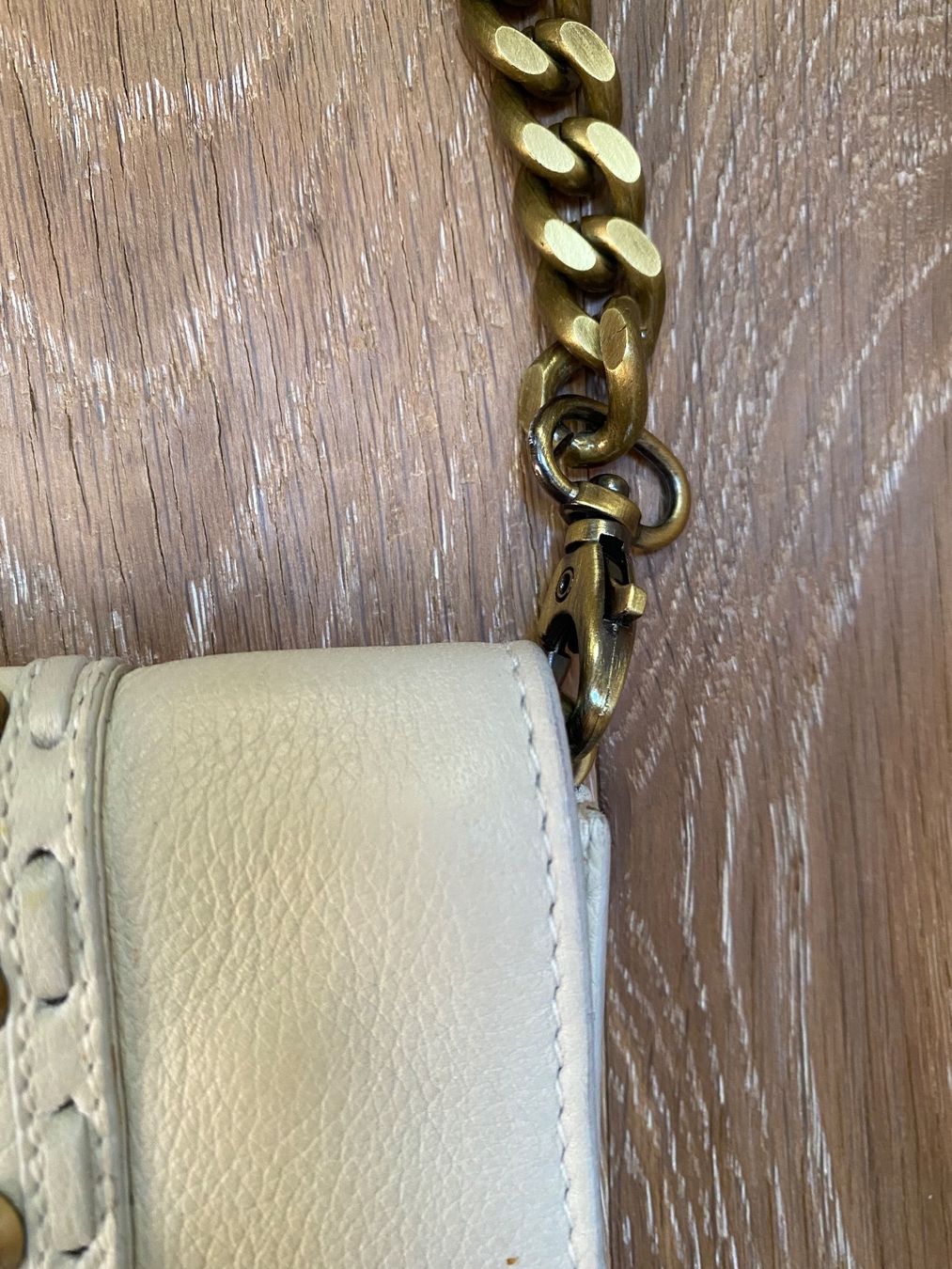 Taschen für Damen: Beautiful TEMPERLEY beige handbag/ clutch – Neu (gemäss Beschreibung) aus Grund b. Gstaad von PlageNeige 3