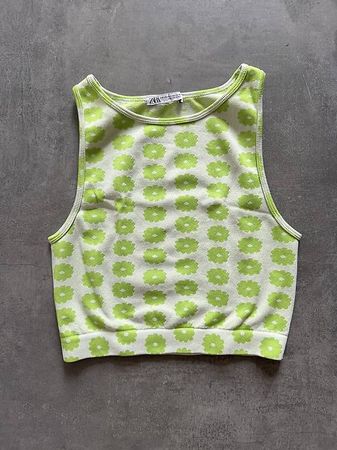 Top floreale Zara