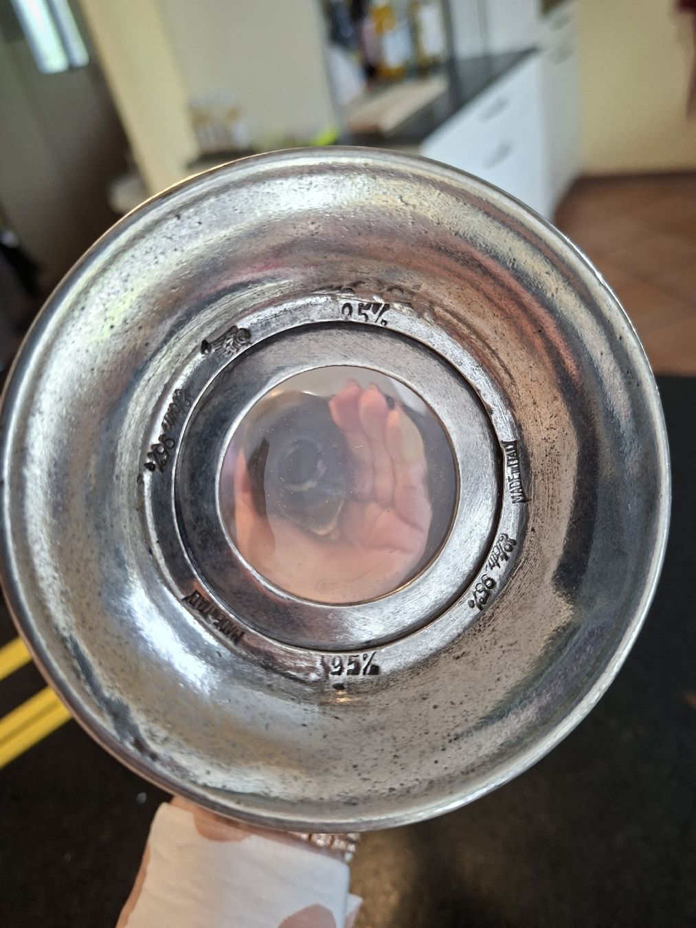Caraffe: vintage Wasser Karaffe Zinn – Usato da Meinisberg venduto da MartinaM1972 5