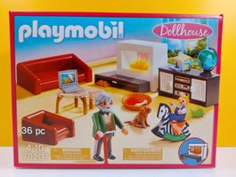 PLAYMOBIL 70207 Gemütliches Wohnzimmer fürs Haus NEU