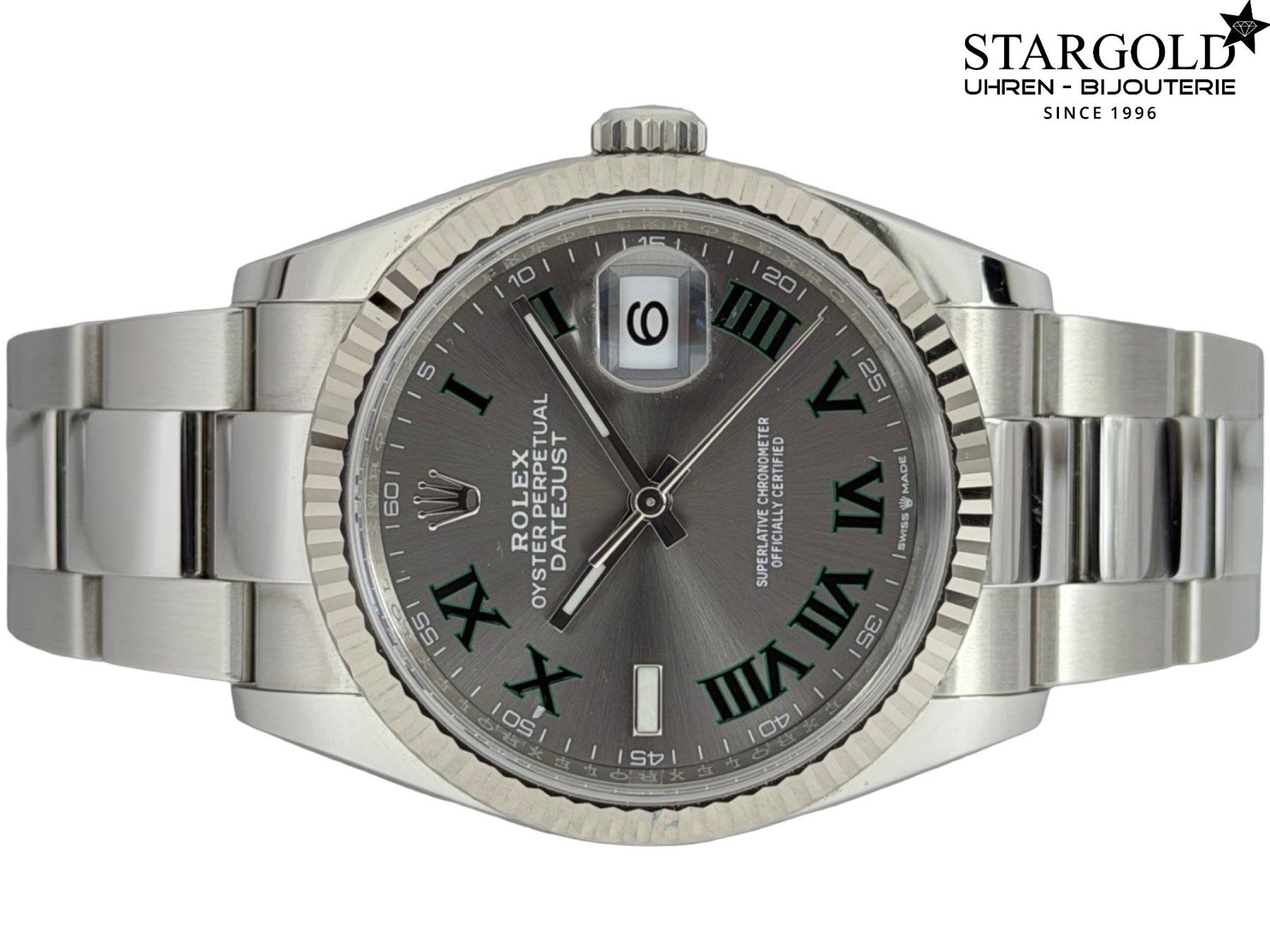 Rolex Orologi: Rolex Datejust 36 Wimbledon - 126234 – Usato da Zürich venduto da Stargold-Uhren 4