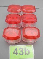 6 Stk. Proplast Lichtscheiben, Umrissleuchten, Nr. 43b