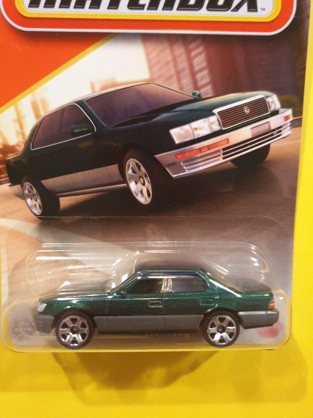 Matchbox Modellini d'auto: Matchbox 1994 LEXUS LS 400 – Nuovo e nell'imballaggio originale da Oftringen venduto da Rotor 1