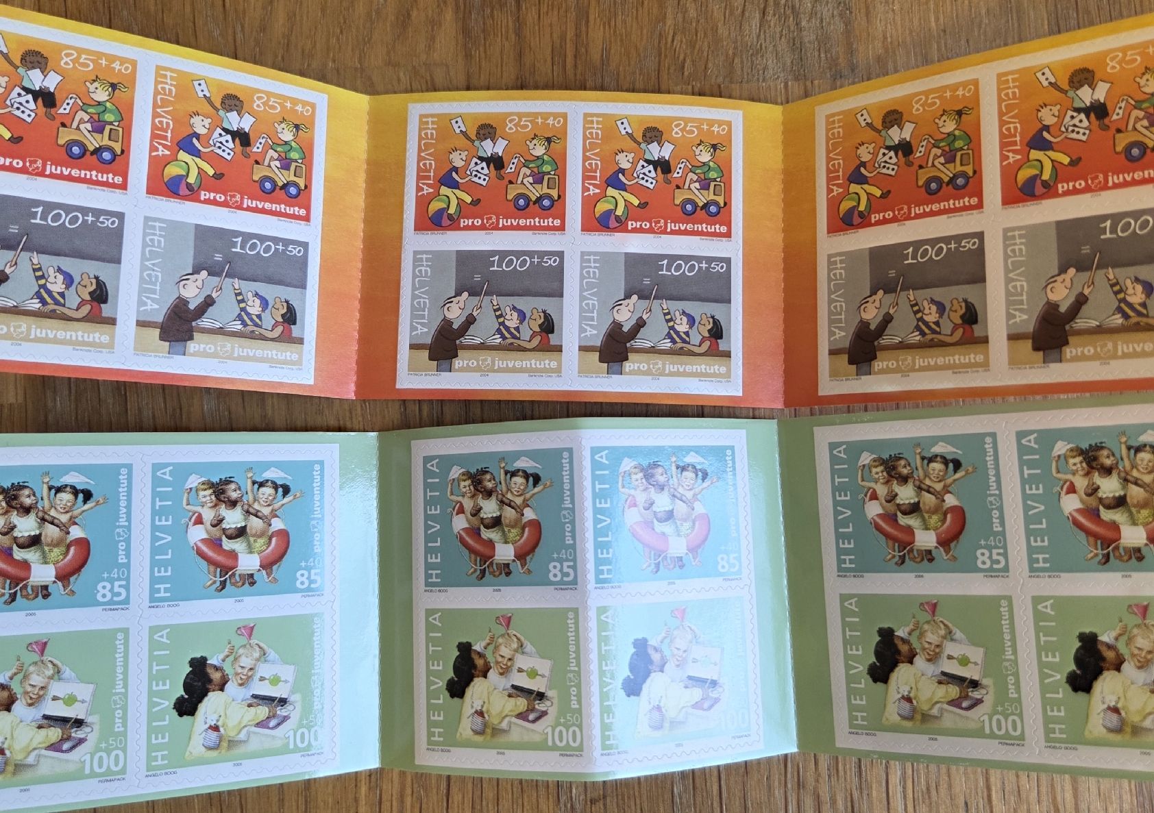 Alle Briefmarken: 2x Pro Juventute Briefmarken Markenheftchen Postfrisch – Neu (gemäss Beschreibung) aus Stans von Ducati16 4