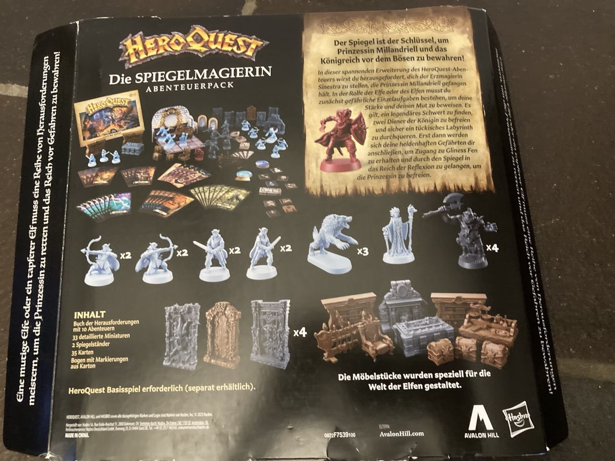 Hasbro Giochi: Hero Quest Die Spiegelmagierin – Nuovo (secondo la descrizione) da Winterthur venduto da niemim 4