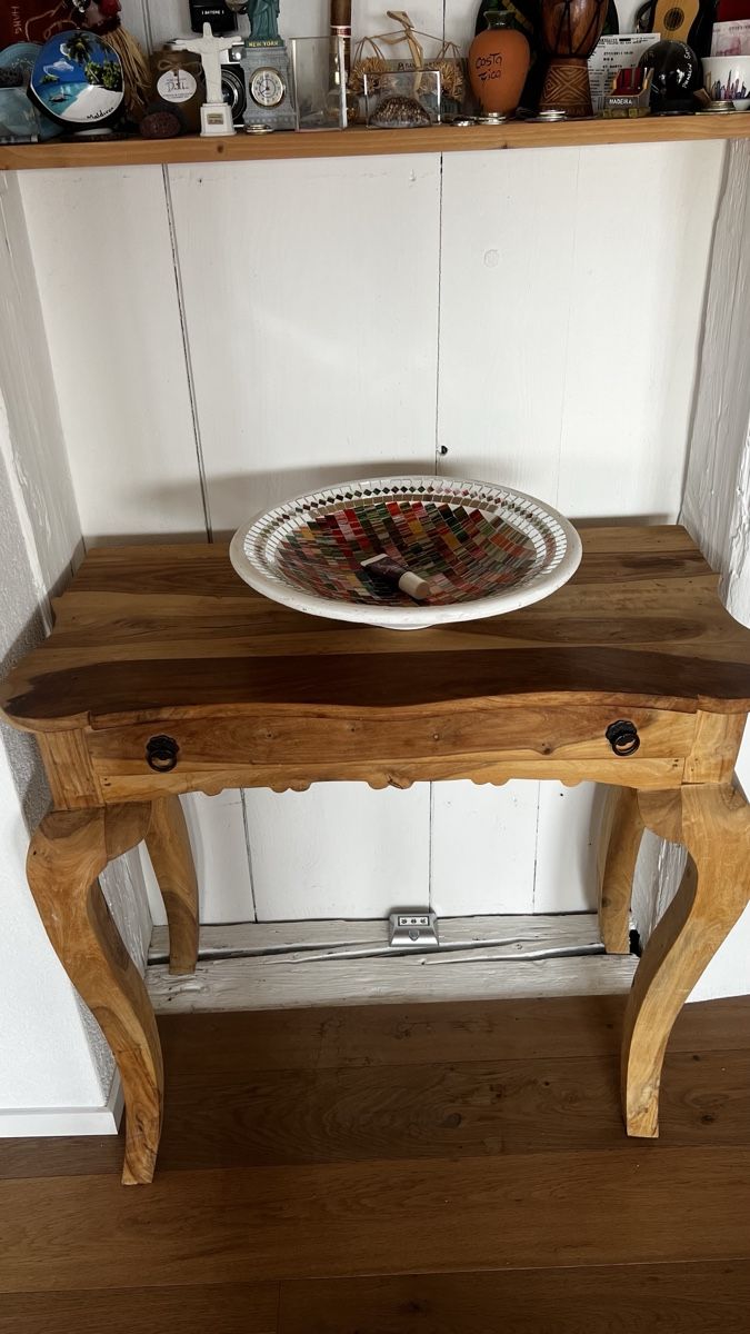 Tavoli: Holzkonsole mit Schublade – Nuovo (secondo la descrizione) da Jona venduto da Lili.lou 1
