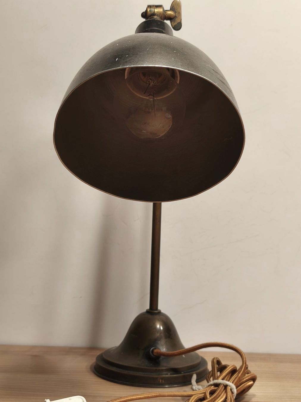 Lampade: "Bauhaus" Schreibtisch-Lampe – Usato da Wettingen venduto da DaHa90 3