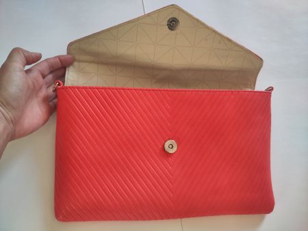 Minelli Handtasche in PINK, 31cmx18cm, mit diversen Pockets
