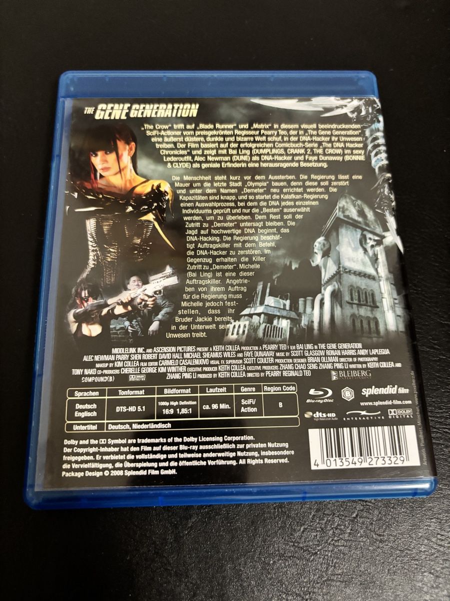 Tous les DVDs: The Gene Generation Blu Ray – D'occasion à Luzern par Armastra 1