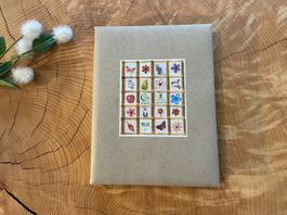NEU ! Ringbuch, Notizbuch aus recyceltem Papier A5 / carnet