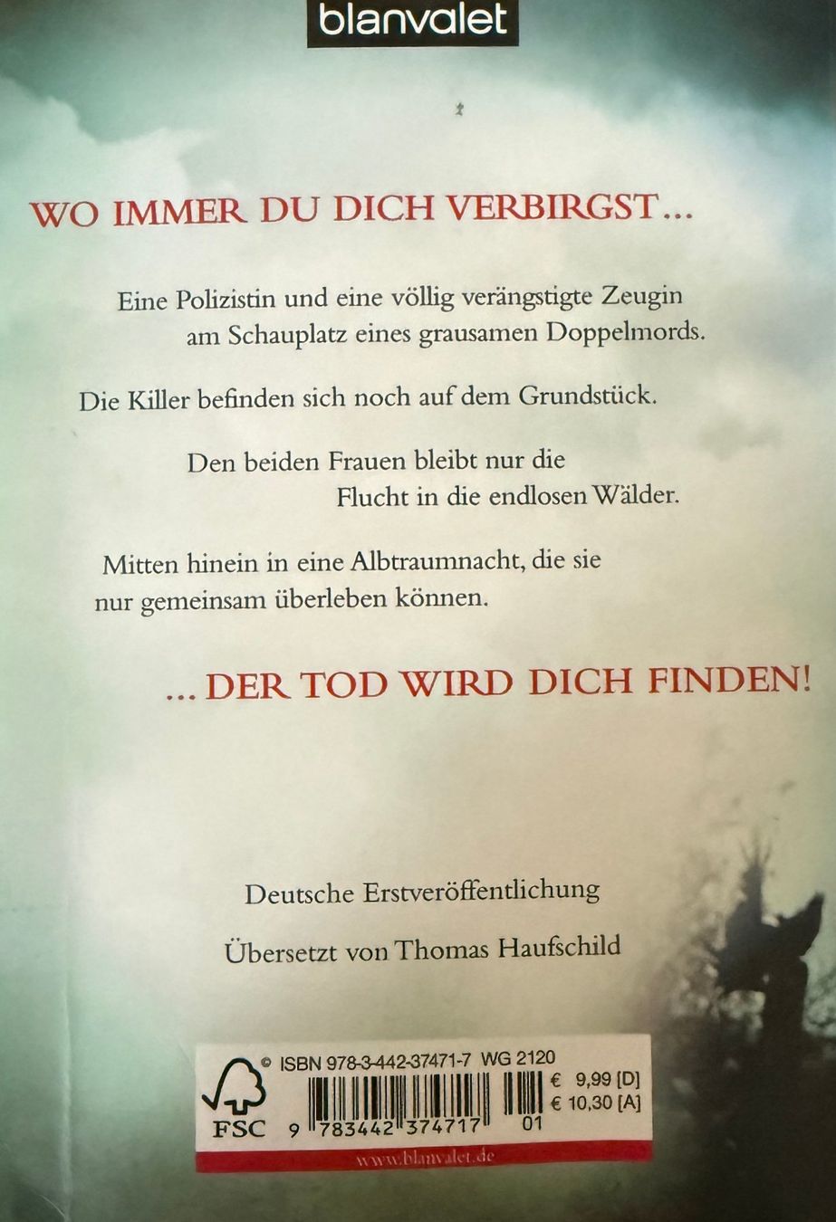 Libri: Jeffery Deaver - Nachtschrei – Usato da Zäziwil venduto da kreative-ideen 1