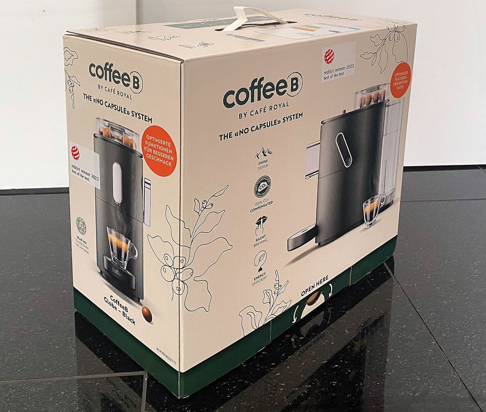 Coffee B Macchine per caffè & Macchine per espresso: Kaffeemaschine - CoffeeB - Globe Black – Nuovo (secondo la descrizione) da Müntschemier venduto da wayllu 4