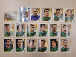 Panini FIFA WM 2002 Mexico Komplett Satz - Selten!