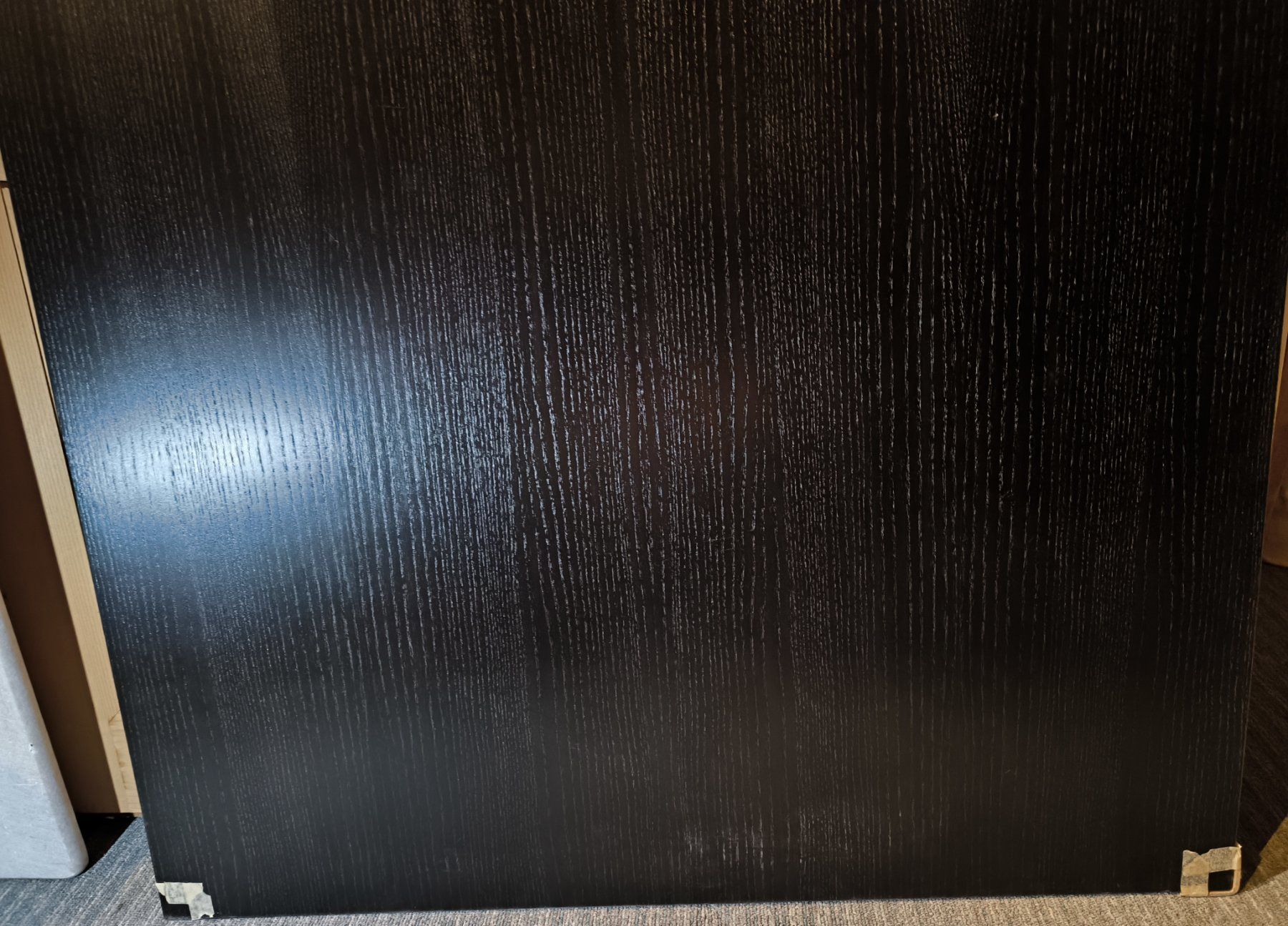 Plateaux: Tischplatten schwarz Holz – D'occasion à Rorschacherberg par snOOpydOg11 1