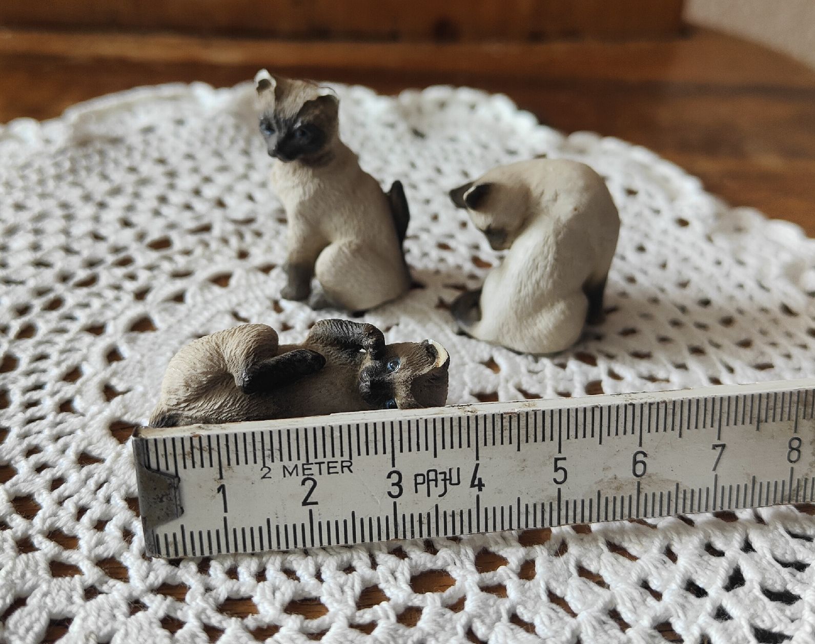 Figurines: Siamkatzen aus Keramik  – D'occasion à Lungern par Veromi 4