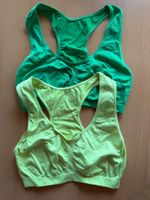 2 Grüne Sport BH Bralettes in Größe 38