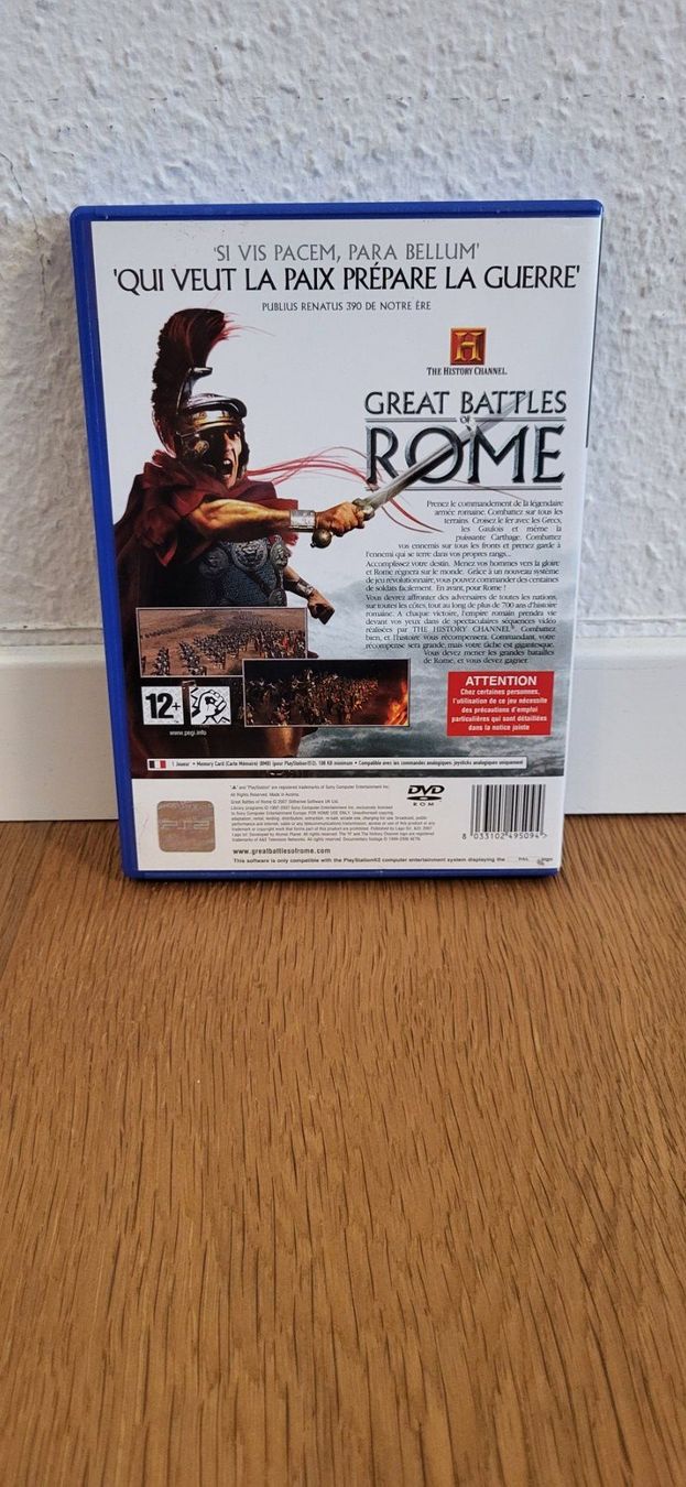 Sony Giochi: PS2 - Great Battles Rome – Usato da Münsingen venduto da DigitaleSpielecke 1