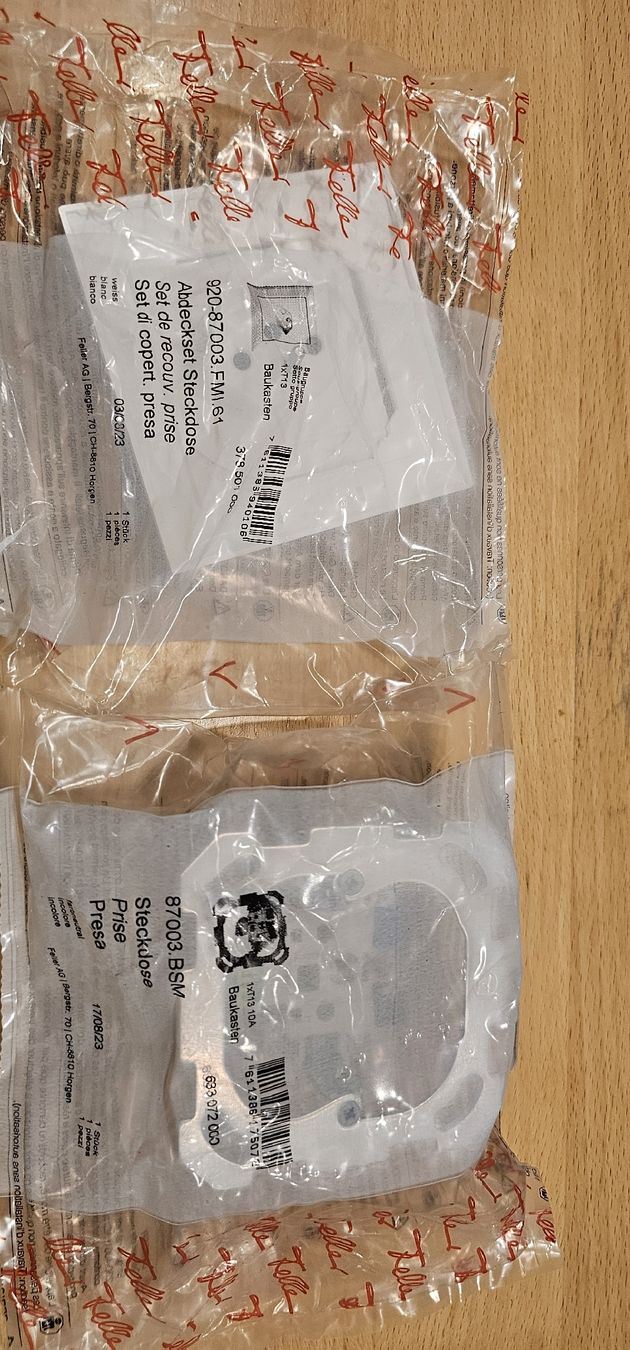 Feller Spine: Feller Einfach Steckdose Typ 13/weiss/ 2 Stk. – Nuovo e nell'imballaggio originale da Chur venduto da Sihar 4
