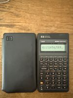Taschenrechner Hewlett Packard 32S RPN DEFEKT mit Etui