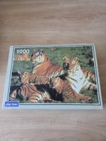 1000er Puzzle Tiger Familie 