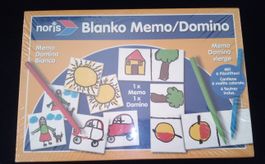 Noris Blanko Memo / Domino neu & originalverpackt
