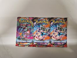 3x Wachsendes Chaos (Chaos Rising) Booster Pack (Sealed) DE