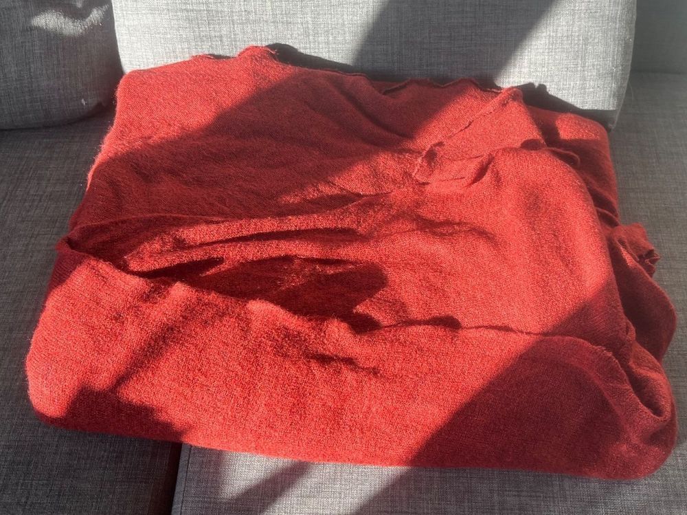 Tessuti: Stoff bordeauxrot , 150x800cm Weiches MAterial – Nuovo (secondo la descrizione) da Winterthur venduto da Anna_mari 3