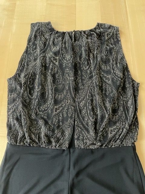 Vestiti: Partykleid, schwarz-silbrig Gr. 38 – Usato da Zürich venduto da Carmen06 1