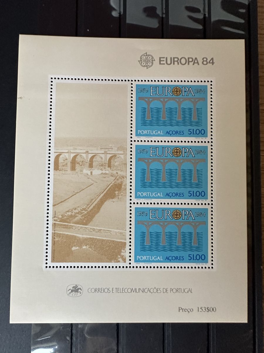 Tous les timbres: Azoren - 1984 Europa Block ** – D'occasion à Schmitten / FR par Samsara169