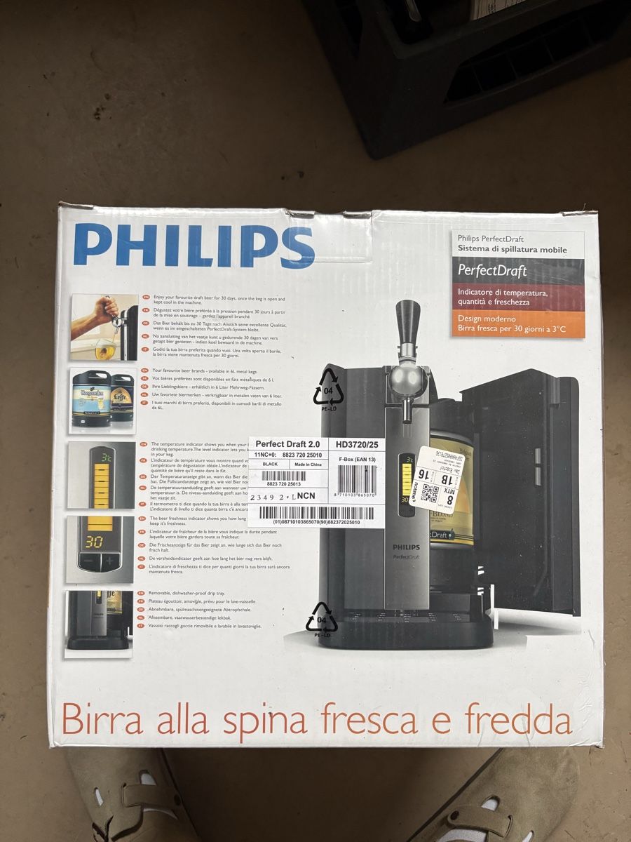 Spiritueux: Philips PerfectDraft HD3720/25 neuve – Neuf avec emballage d'origine à Corseaux par noe.t.baumann