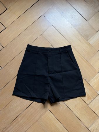 High Waist Shorts schwarz 36