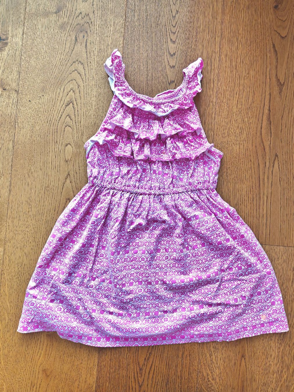 Kleider & Röcke: Sommerliches Kleid mit Rüschen, Grösse 110 – Gebraucht aus uster von colorpw