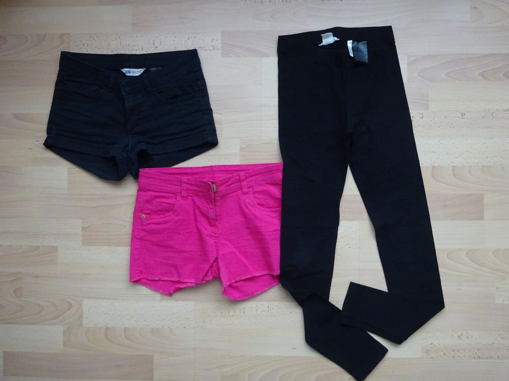 Kleiderpaket / Leggins, kurze Hosen 158/164 Kaufen auf Ricardo