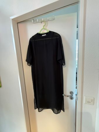 Schwarzes Sommerkleid, Grösse M, elegant und luftig!