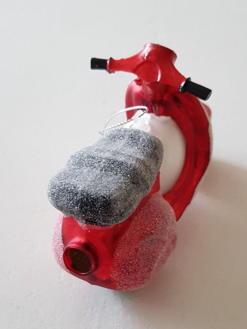 Alle Dekorationen: Spezielle VESPA - Roller Weihnachtskugel – Neu und originalverpackt aus Nottwil von echtMOMO 3
