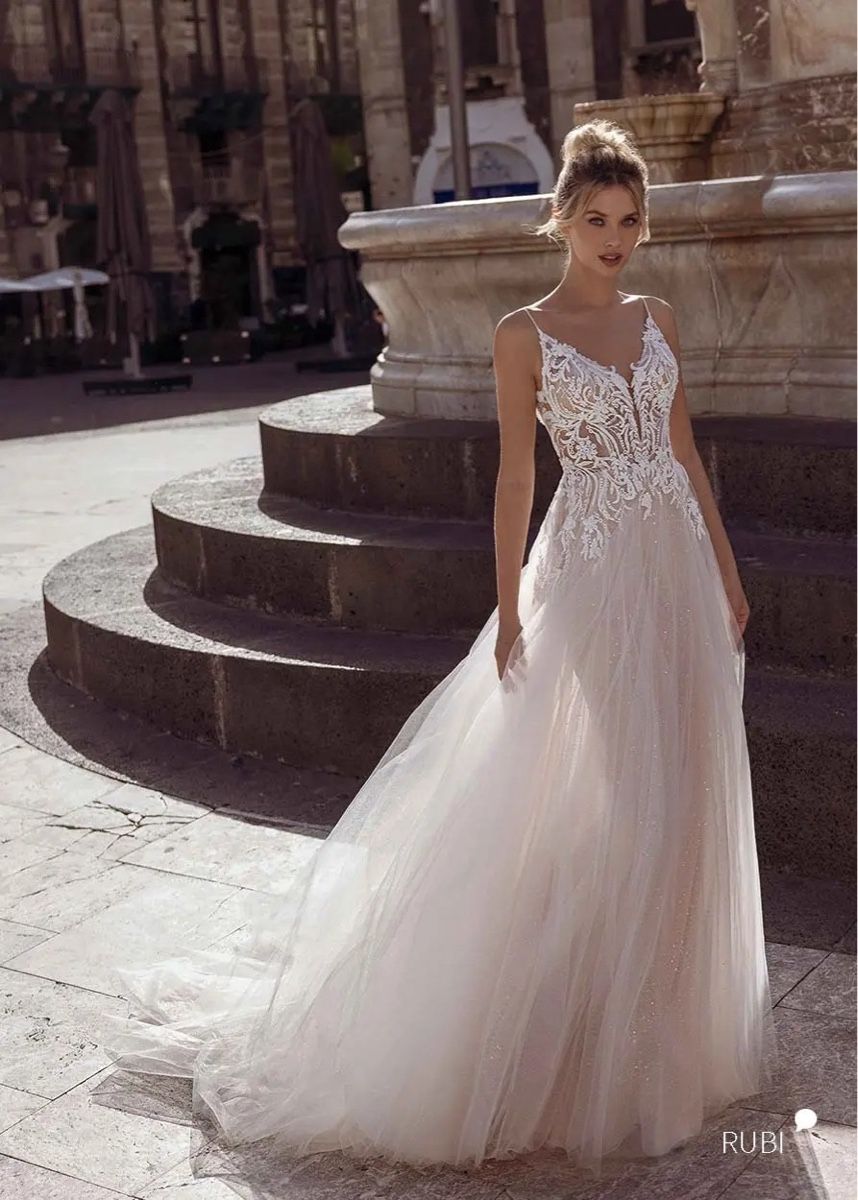 Kleider: Brautkleid Modeca Gr. 38 – Gebraucht aus Brunnen von Herzig-Brautmode 4