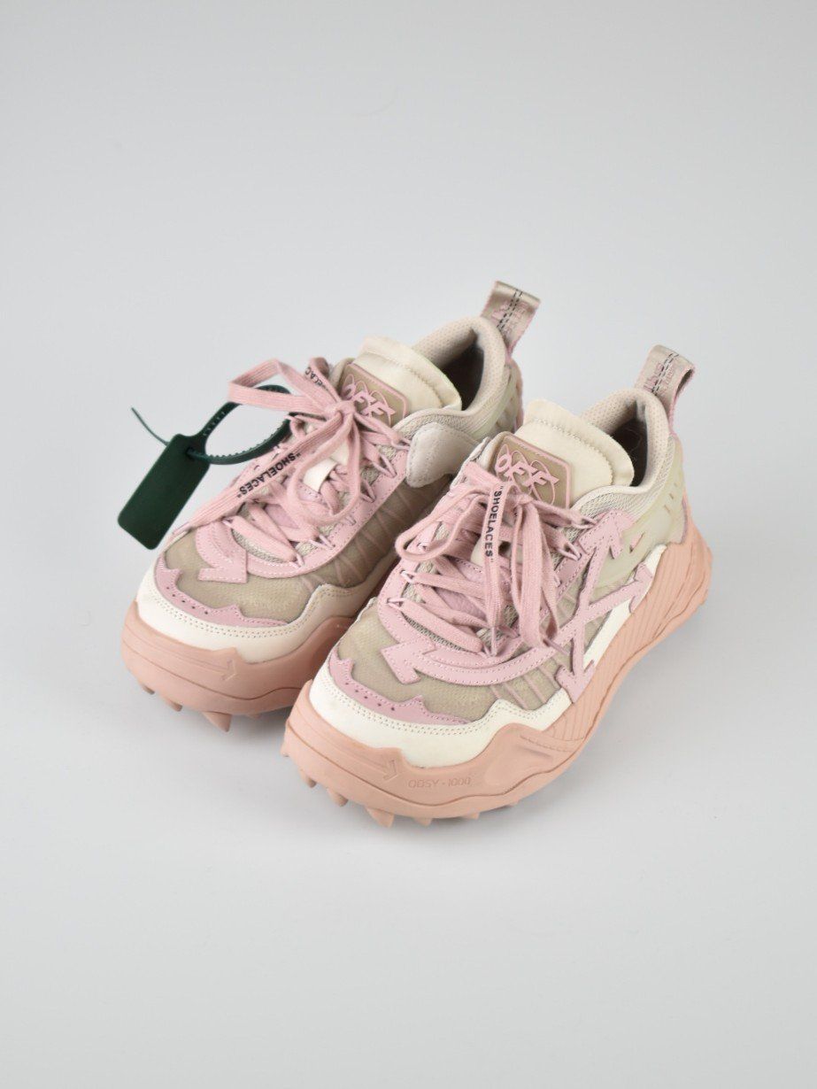 Off-White Chaussures femmes: Off-White Odsy-1000 Sneaker, beige/rosa, Gr.39 – Neuf (Voir description) à Nürensdorf par 2ND_STORY