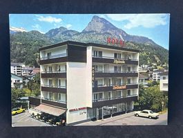Ansichtskarte Hotel-Restaurant Rhodania, Naters-Brig