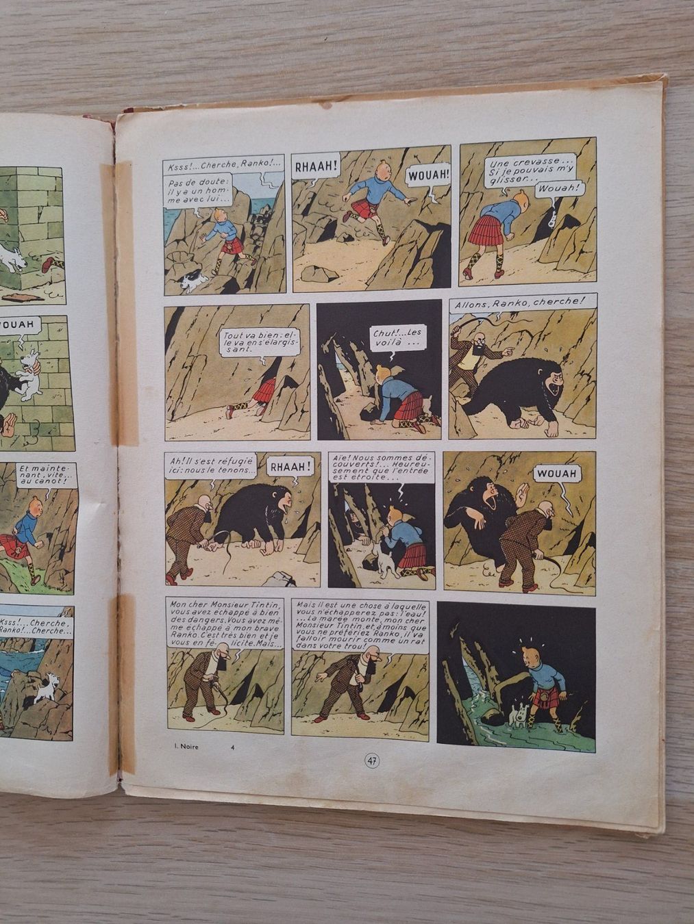BD: TINTIN / L'île noire / B2 – D'occasion à Nyon par beny13 7