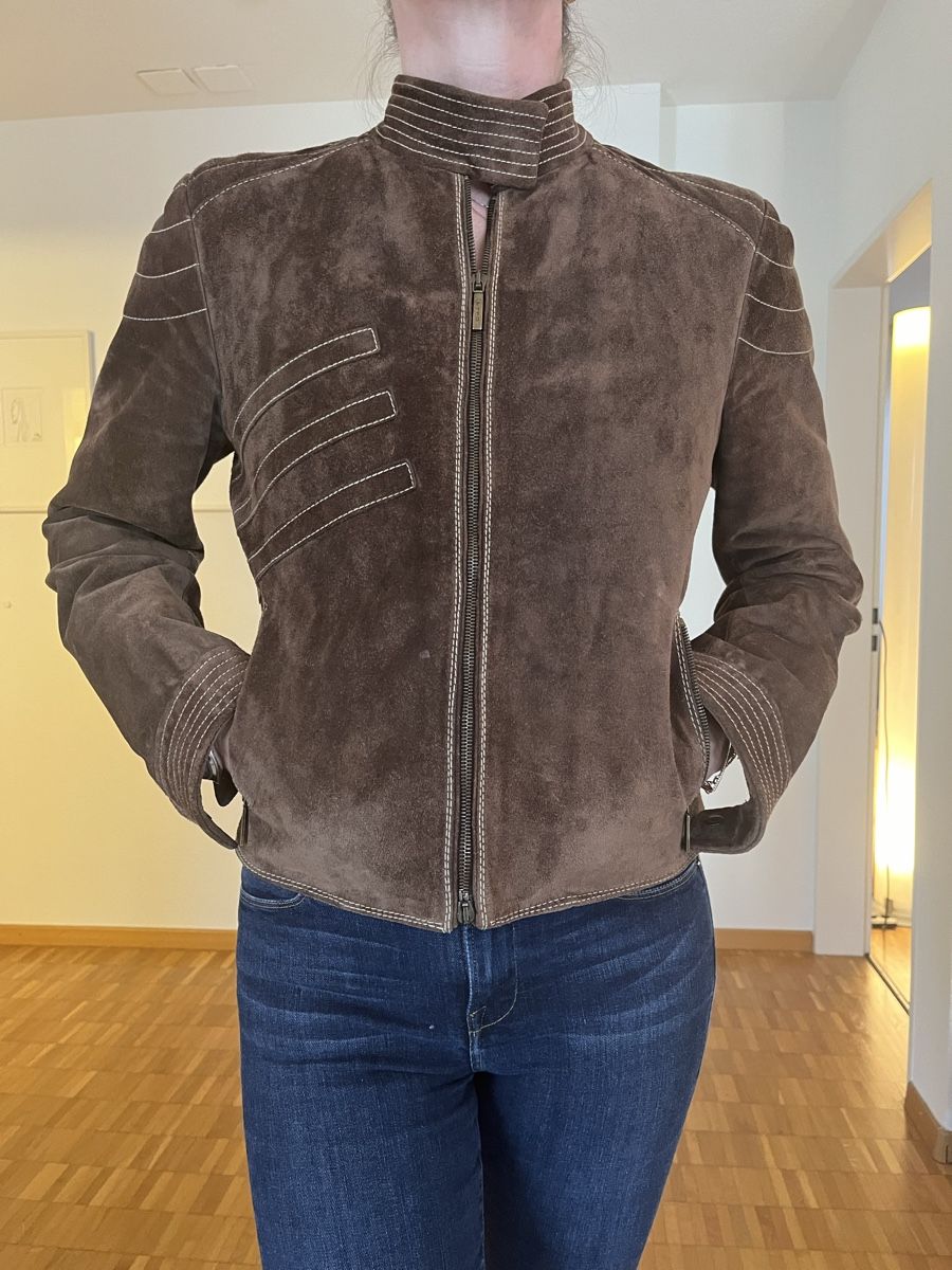 Etro Giacche: Etro Wildleder Jacke, Seidenfutter, Grösse M – Usato da Zürich venduto da Starstone 1