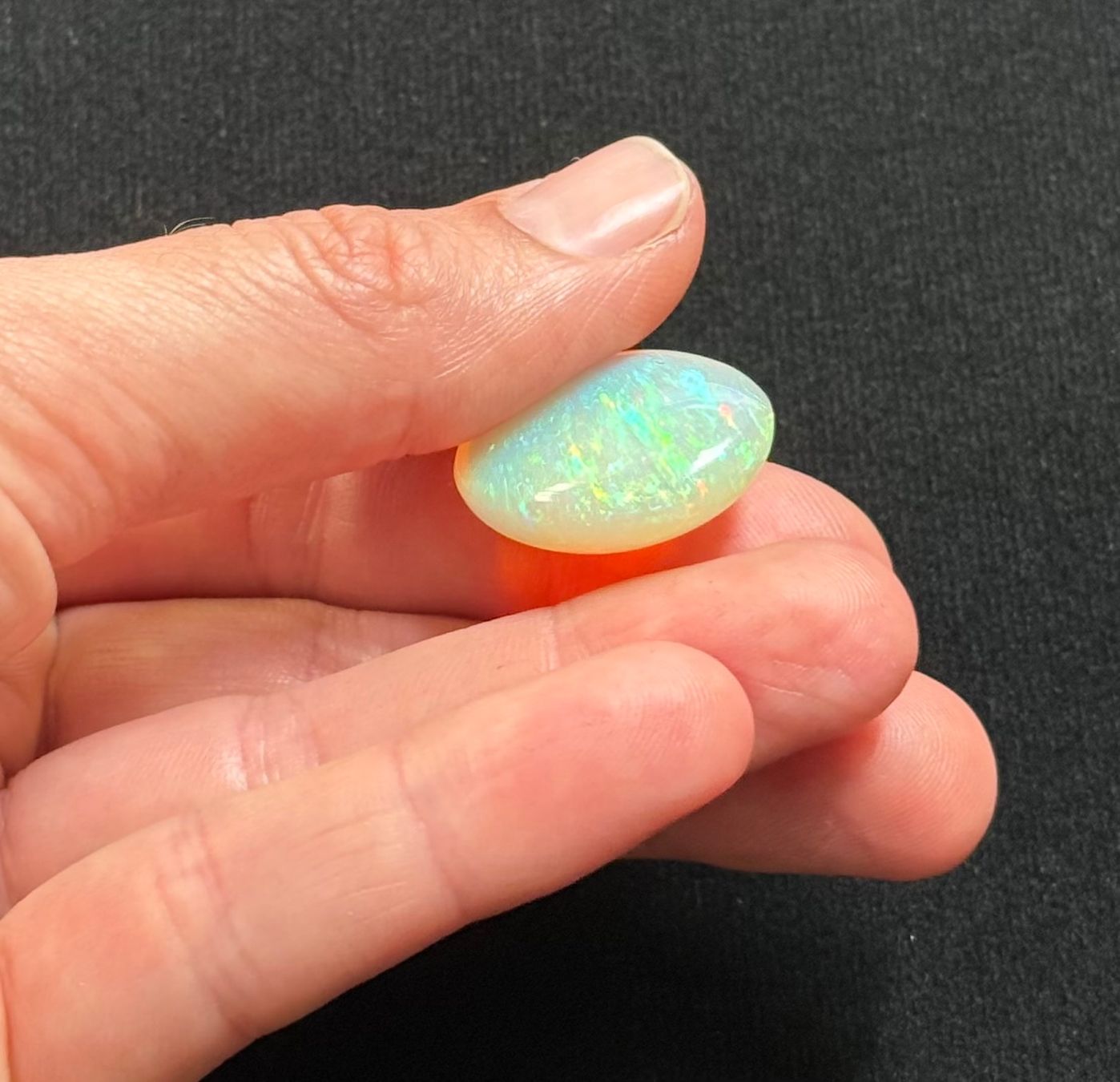 Pierres précieuses: Opale 19.75ct – Neuf avec emballage d'origine à Montreux par hev_mv5m 6