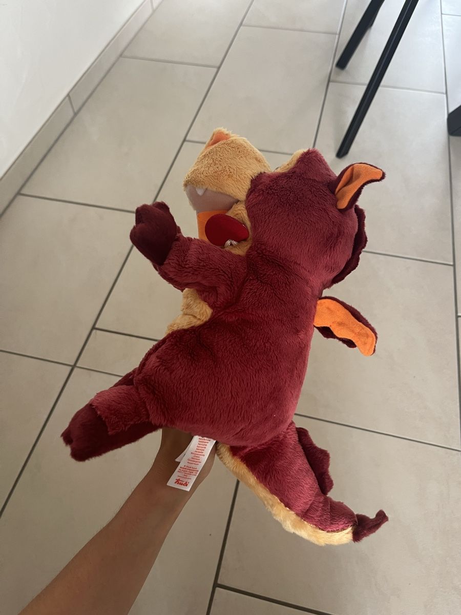 Spielzeuge: Taudi Drache Handpuppe – Neu und originalverpackt aus Frauenfeld von ste_5h8b
